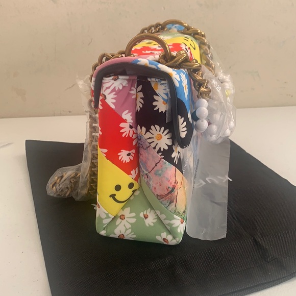 KURT GEIGER LONDON FLORAL RAINBOW SMILEY B… - Picture 6 of 16